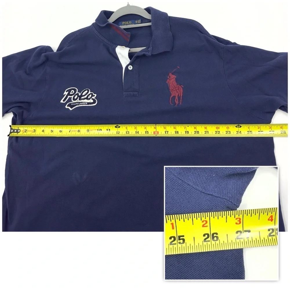 Polo Ralph Lauren Big Pony Shirt Mens 2XB Preppy Logo Casual Embroidered Classic